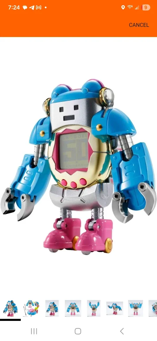 Tamagotchi Chokkan UFO Robot Toy