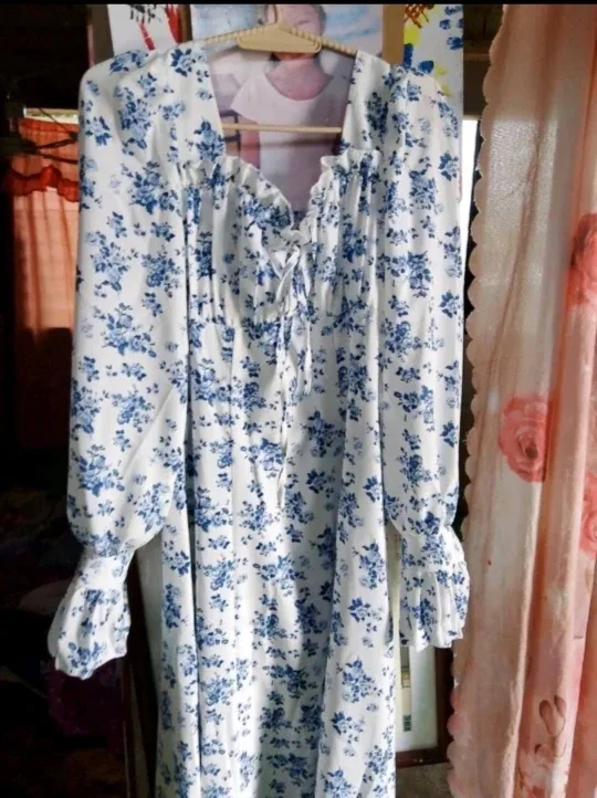 Floral Print Maxi Dress