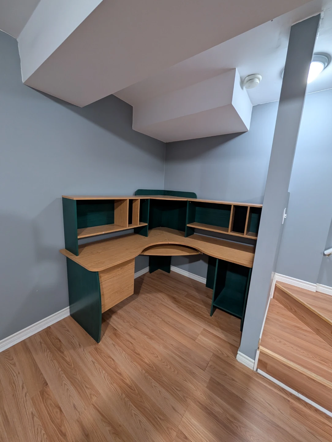 Corner Desk with Hutch - Great for Home Office