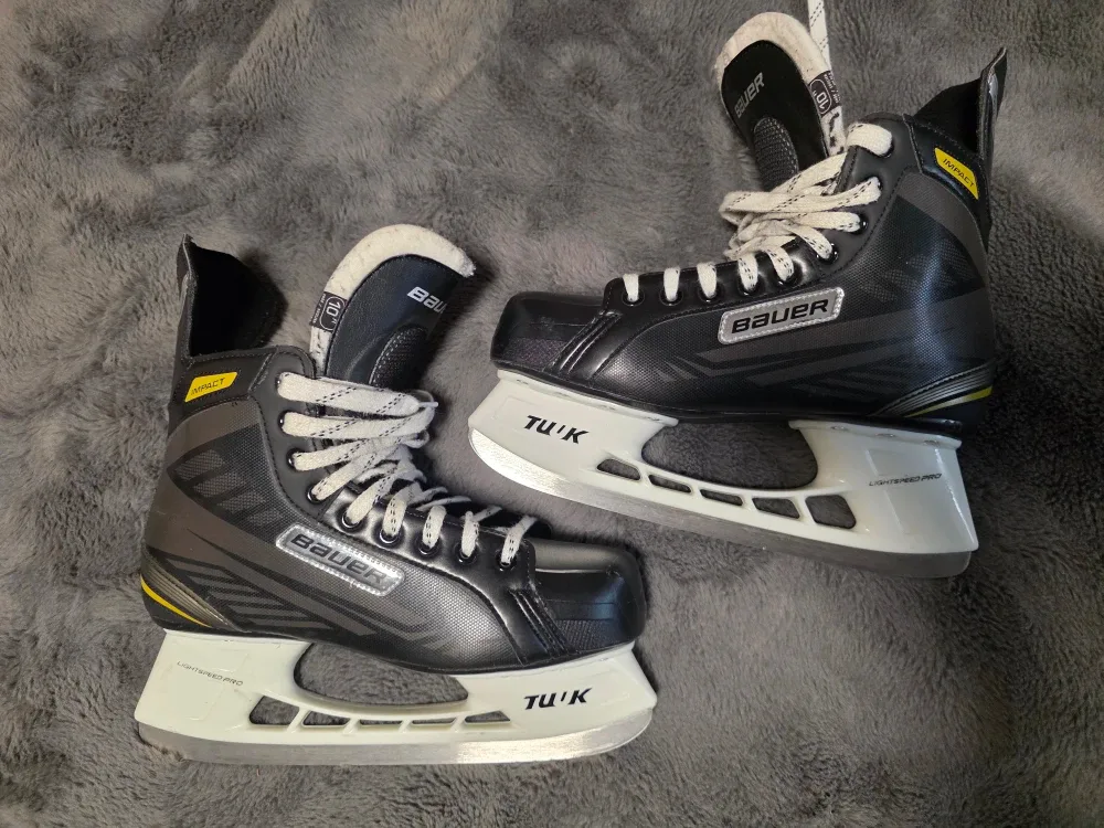 Bauer supreme Impact & CCM Rib Pro 2 Hockey Skates