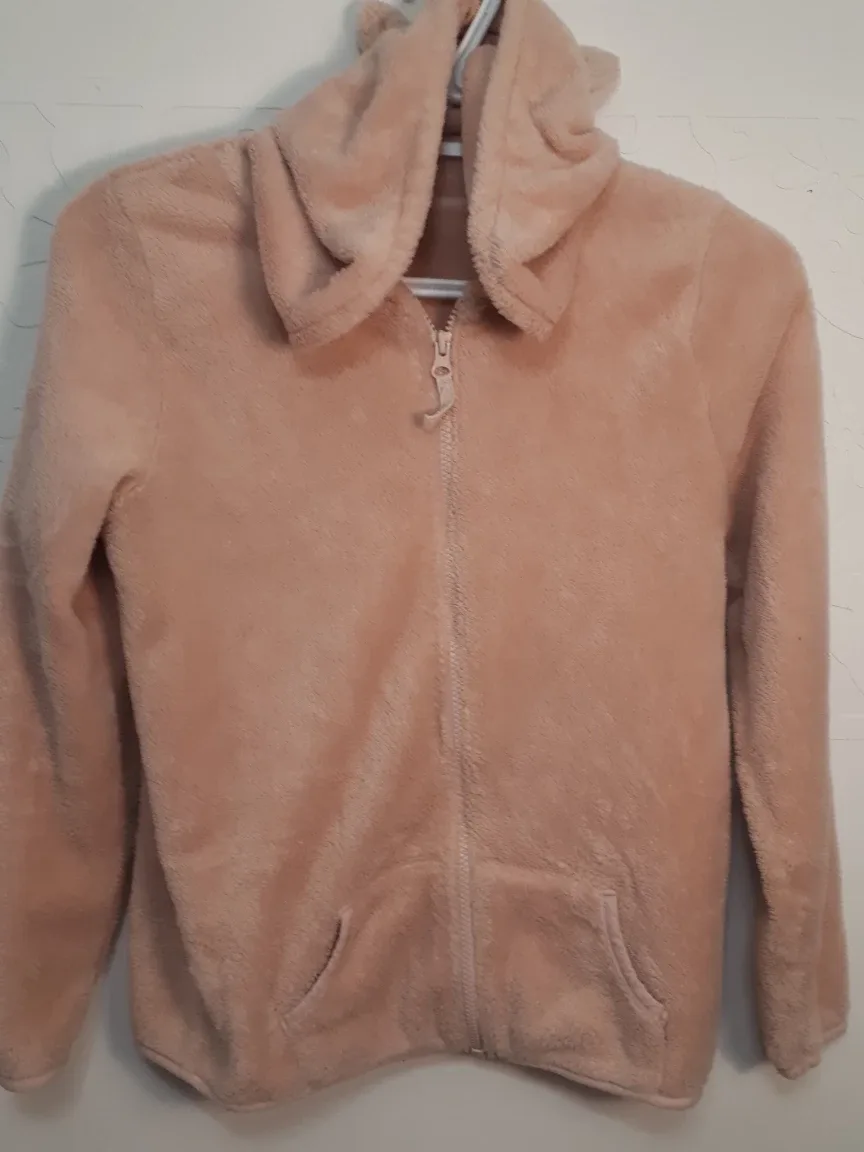 Oshkosh Size 12 Pink Bear Ear Hoodie