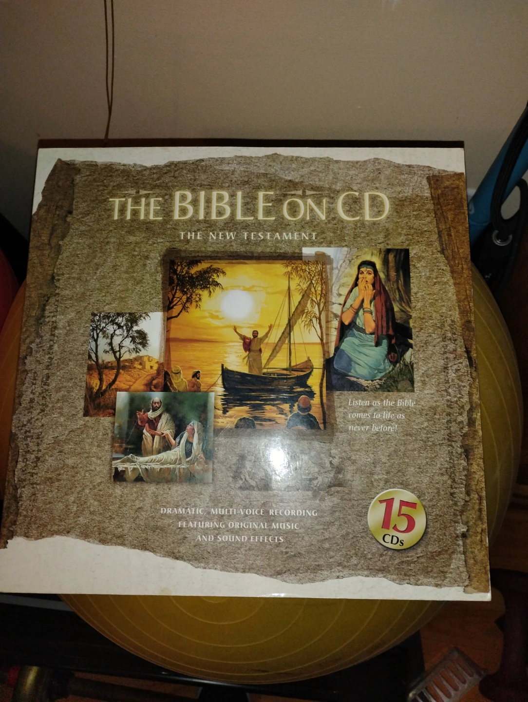 The Bible on CD - New Testament - 15 CDs