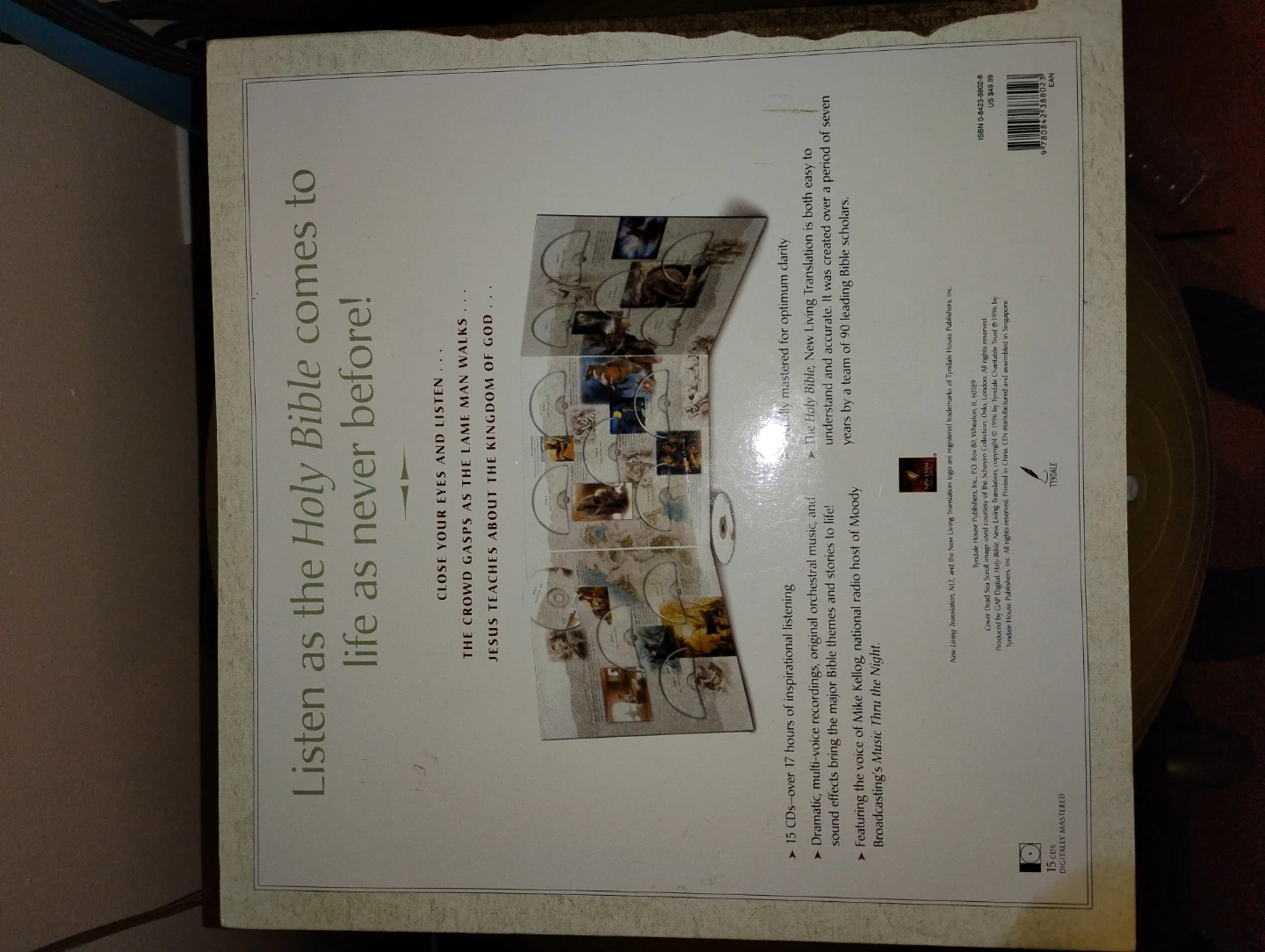 The Bible on CD - New Testament - 15 CDs - photo 3