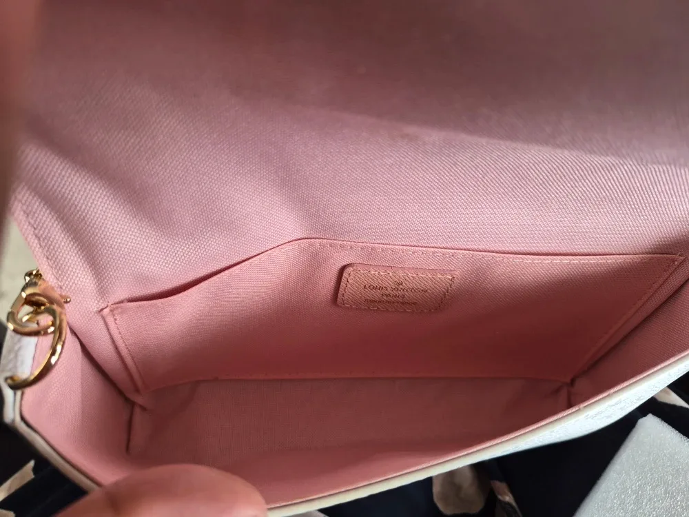 Louis Vuitton Félicie Pochette - White image indicator(2)