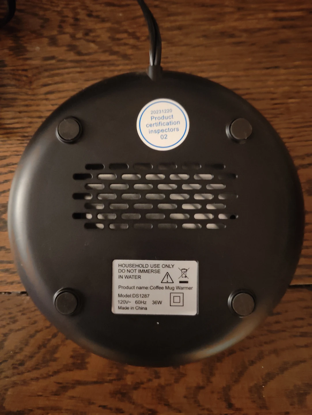 Coffee Mug Warmer DS-287 - photo 2