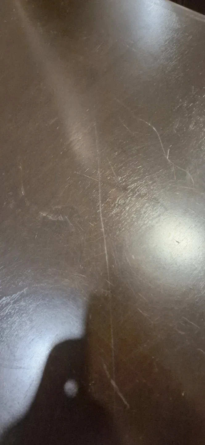 Brown Dresser with Drawers and Cabinet image indicator(3)