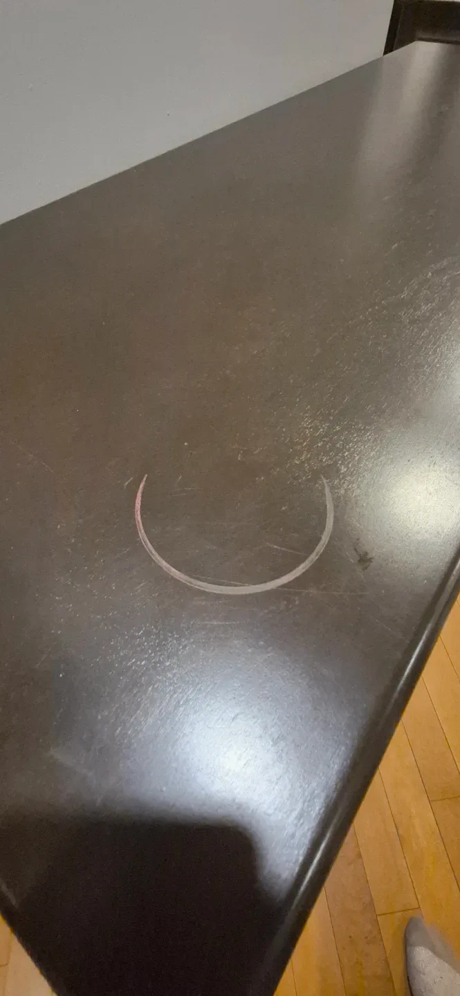 Brown Dresser with Drawers and Cabinet image indicator(4)