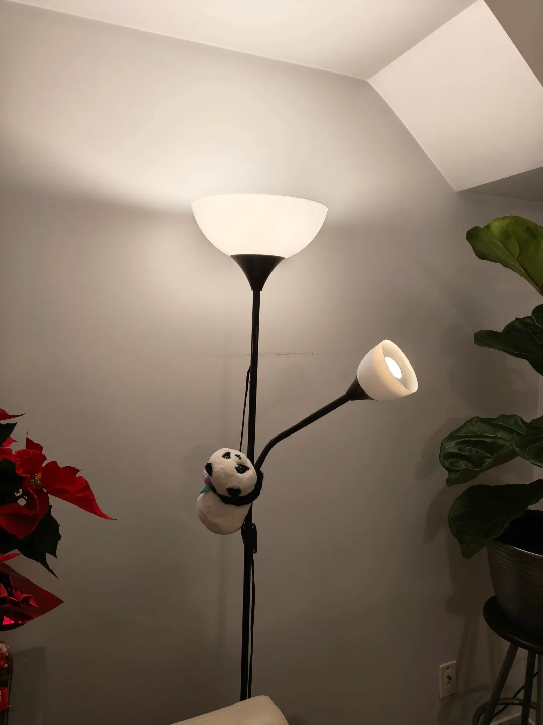 Floor Lamp with Adjustable Light image indicator(2)