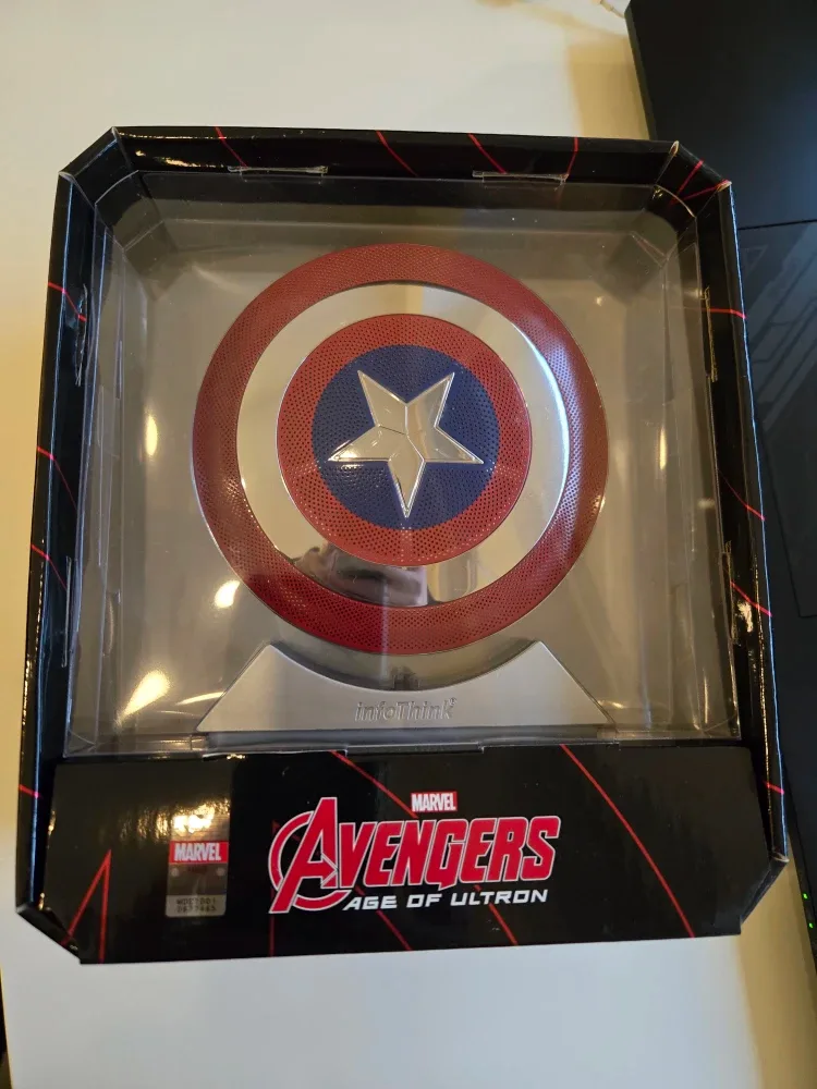 Marvel Avengers Captain America Shield Bluetooth Speaker