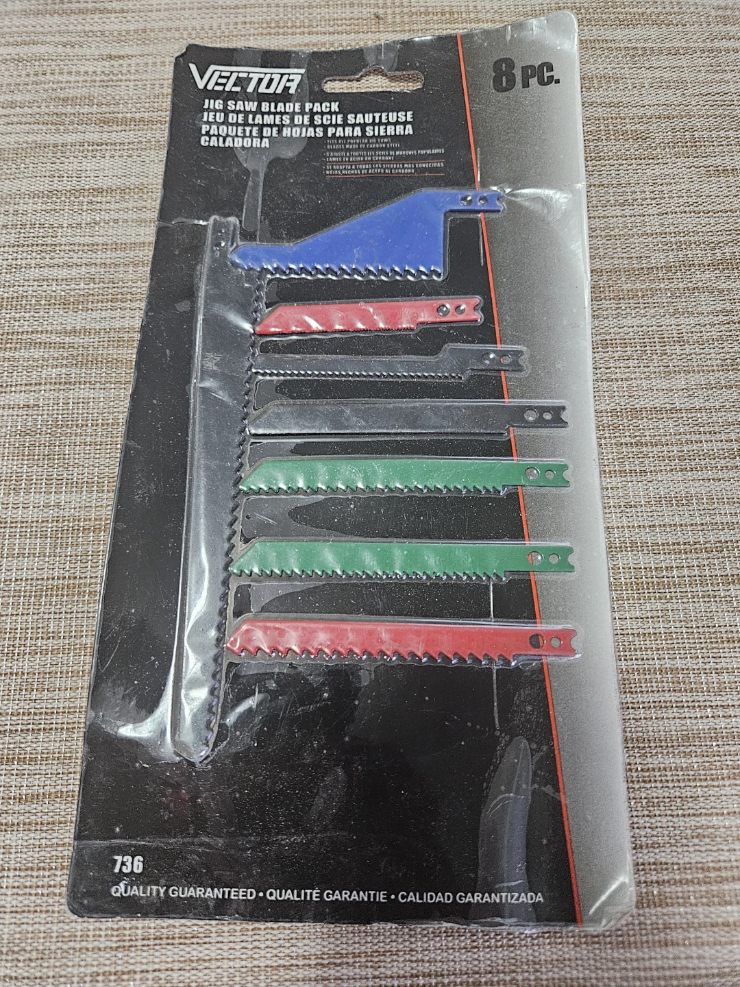Vector Jig Saw Blade Pack - 8 Piece Set