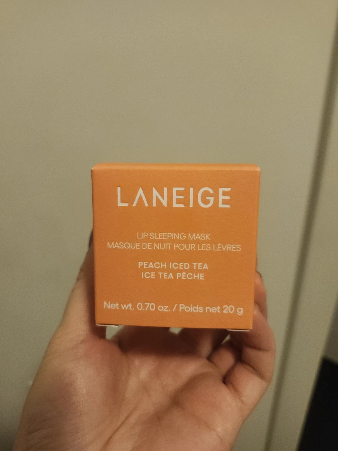 Laneige Lip Sleeping Mask - Peach Iced Tea