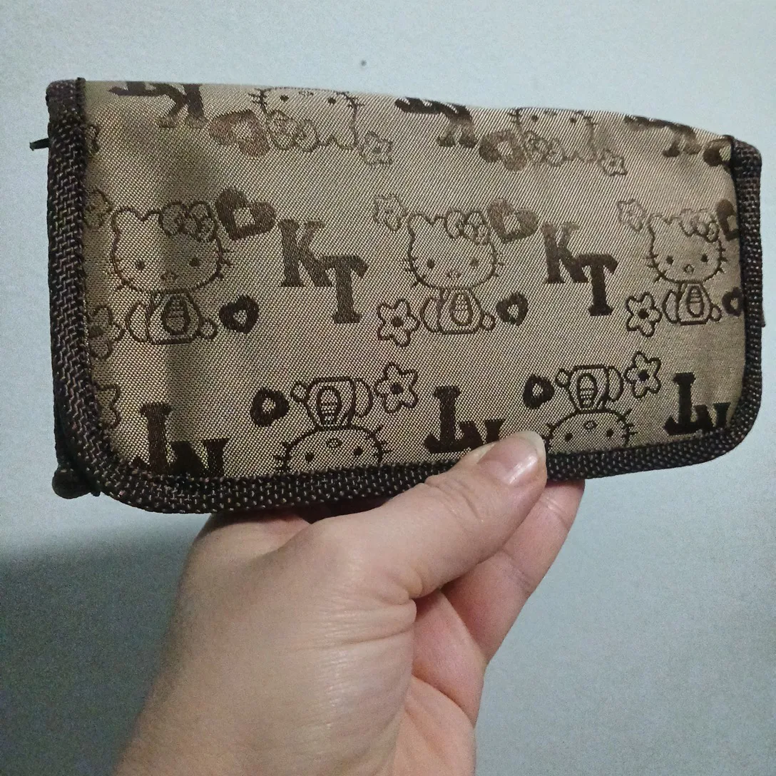 New Kitty makeup bag or clutch purse