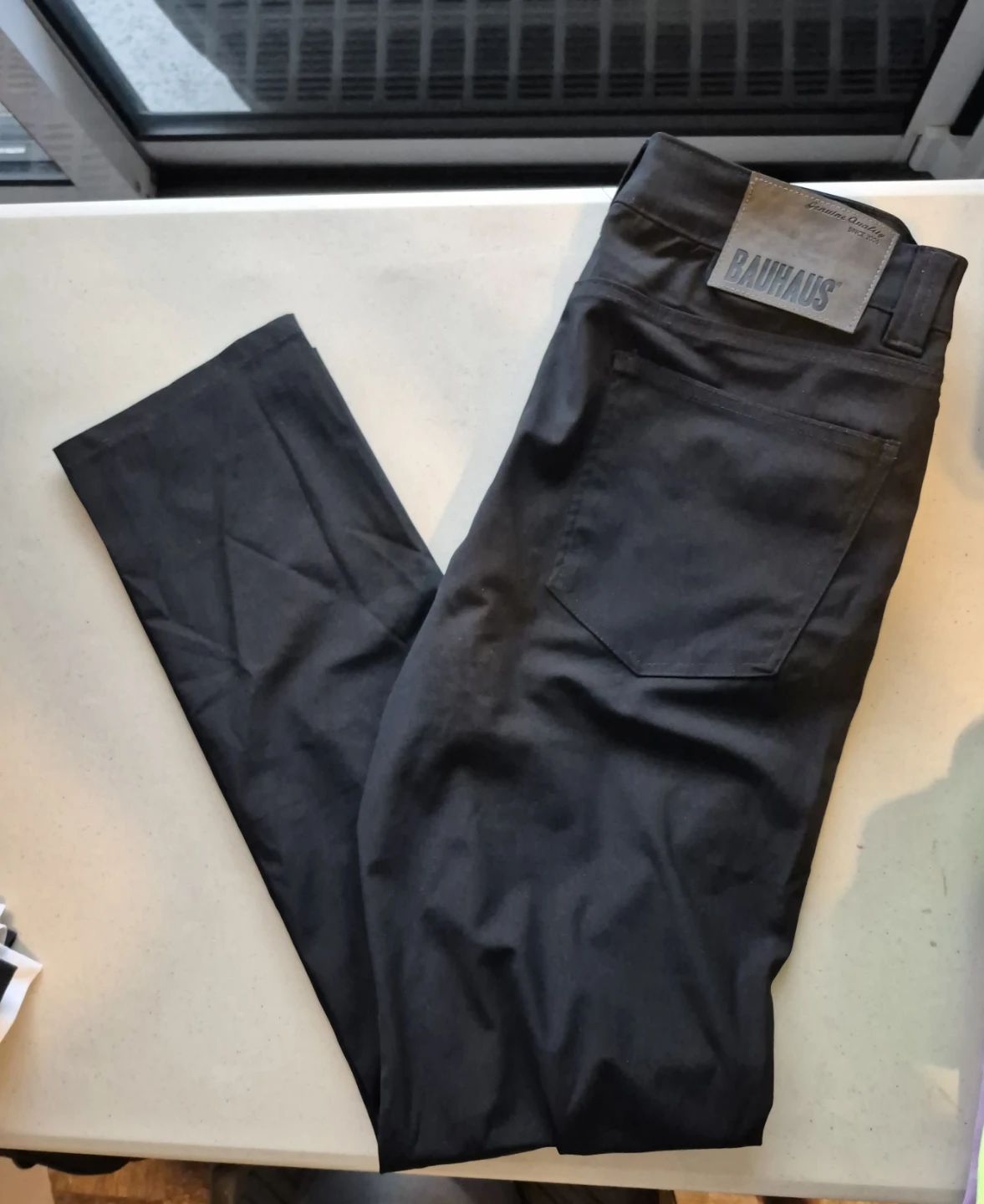Bauhaus Denimworks Black Pants - Size M/32