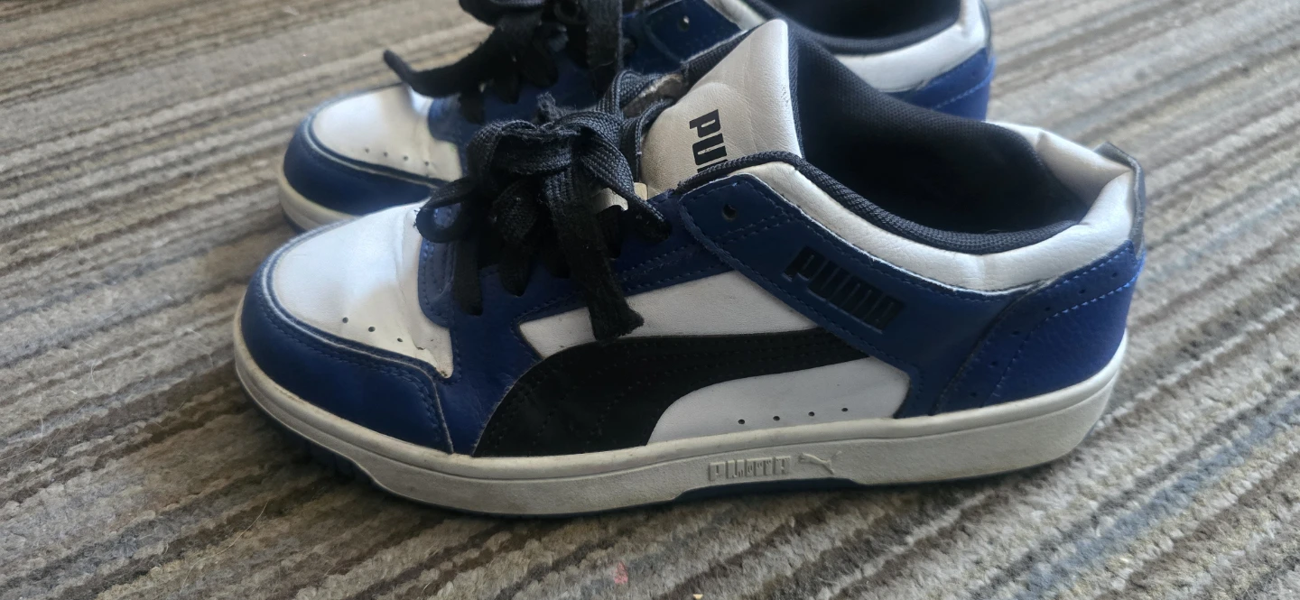 Puma Rebound Layup SL Sneakers - Blue & White