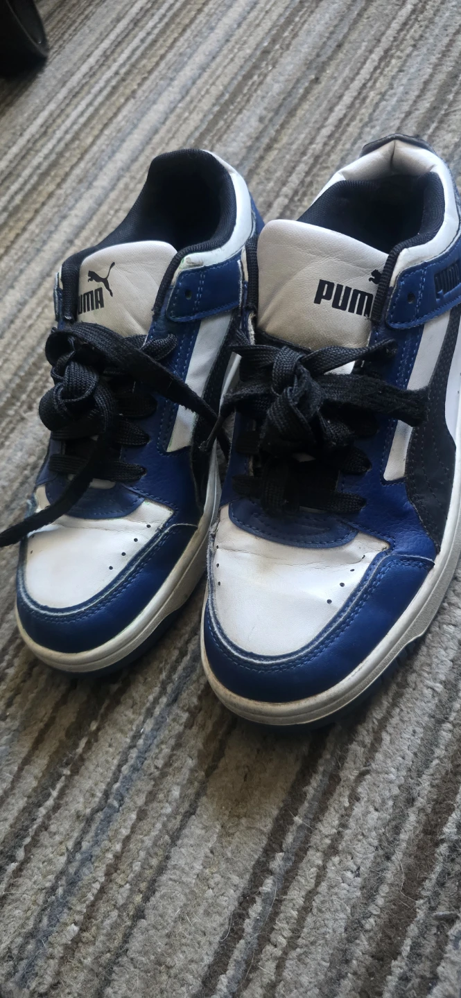 Puma Rebound Layup SL Sneakers - Blue & White - photo 3