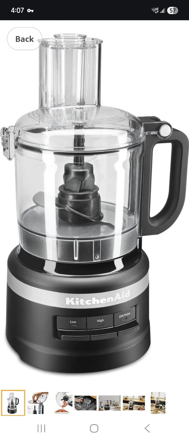 KitchenAid Food Processor - Black