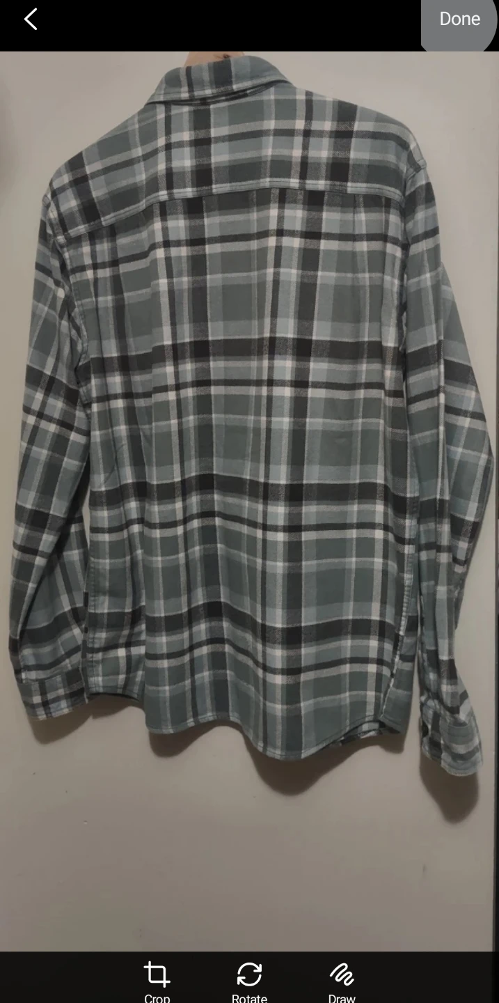 (NEW) Uniqlo Flannel Shirt - Size S (unisex) - photo 4