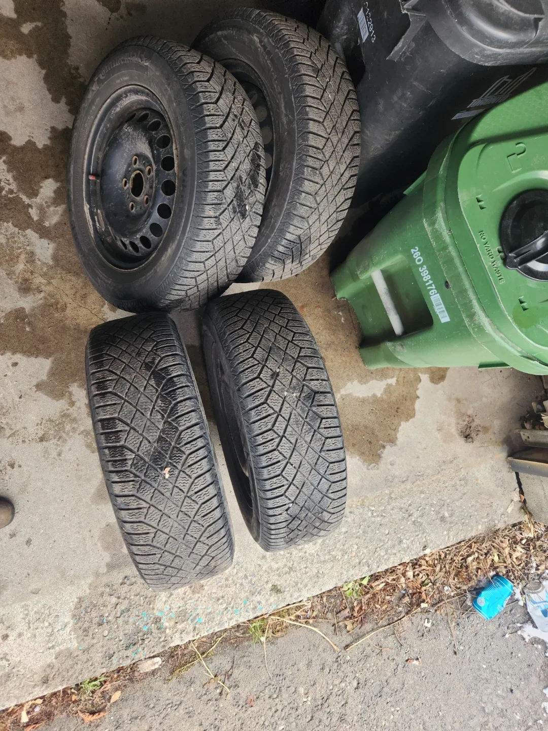 Set of Continental Winter Tires