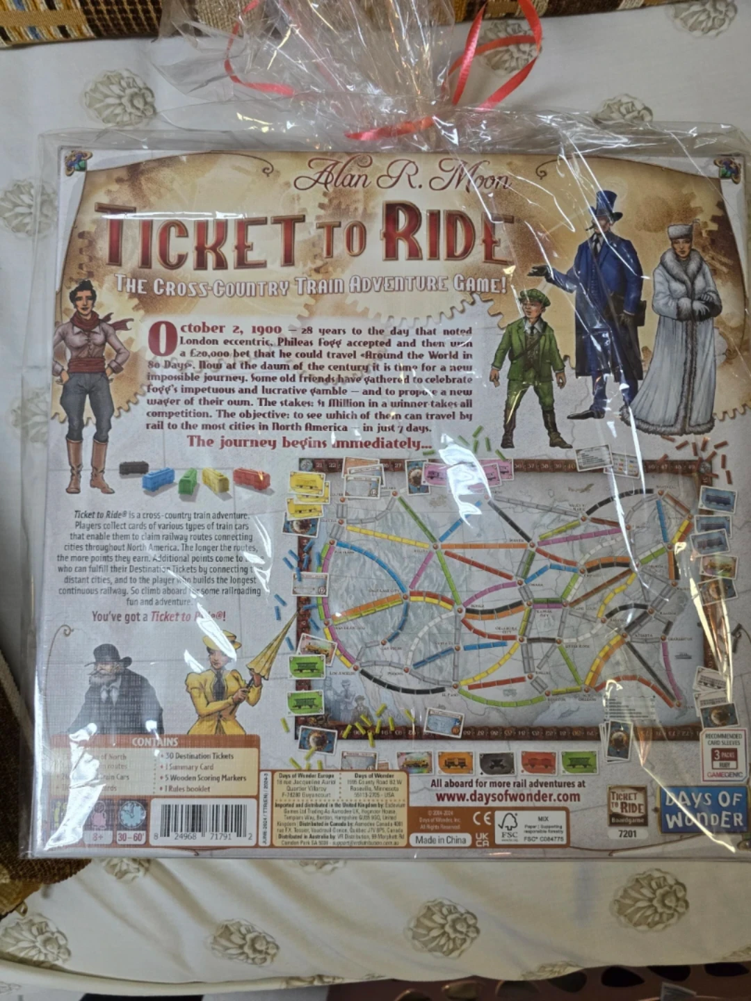Ticket to Ride Board Game - New in Wrapping! - photo 2