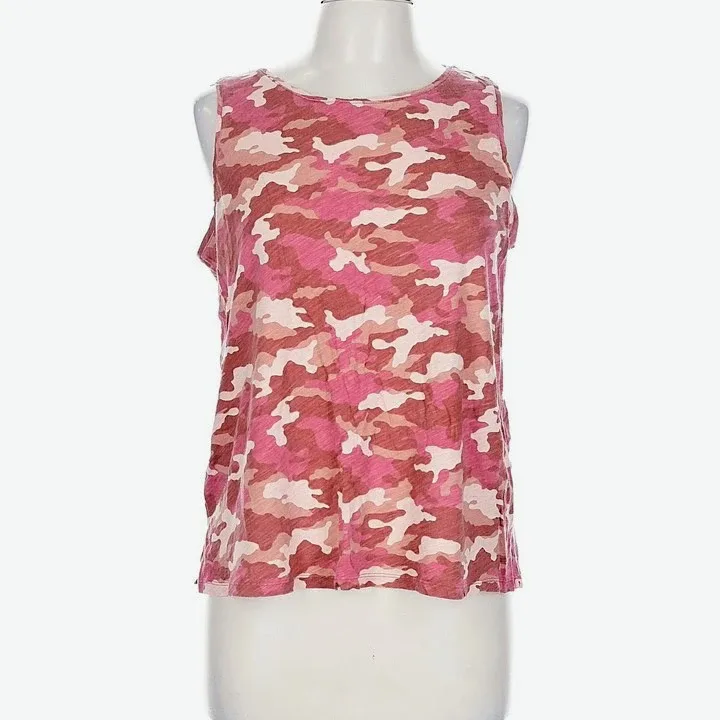 Old Navy Pink Camo Sleeveless Tank Top #Cleanout
