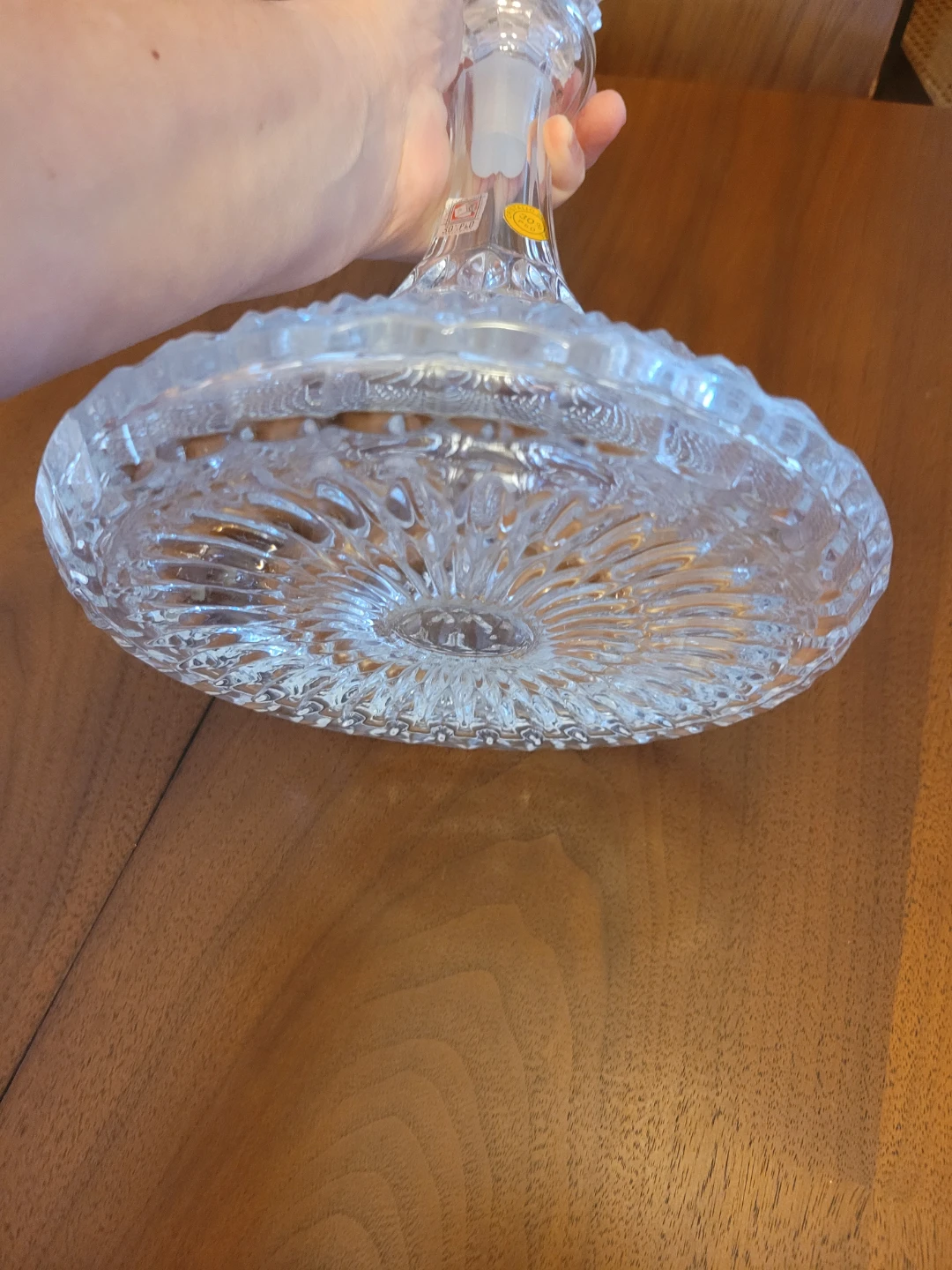 1/2 Off - Vintage Crystal Decanter 30% PbO Glass - photo 5