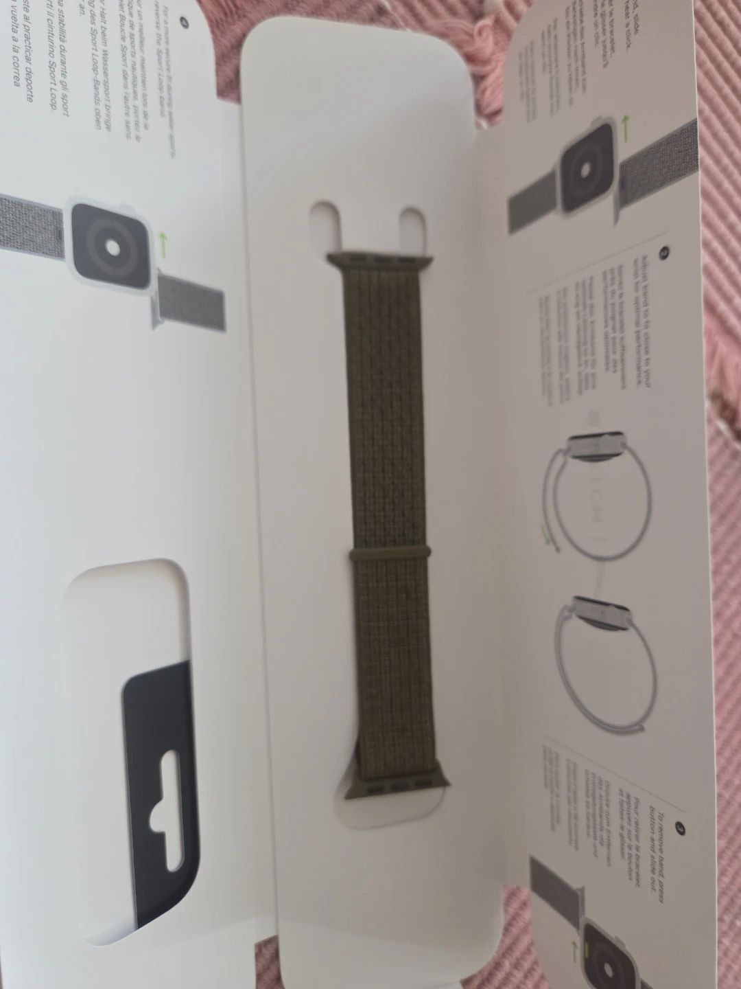🥕 Apple Watch 40mm Olive Flak Sport Loop