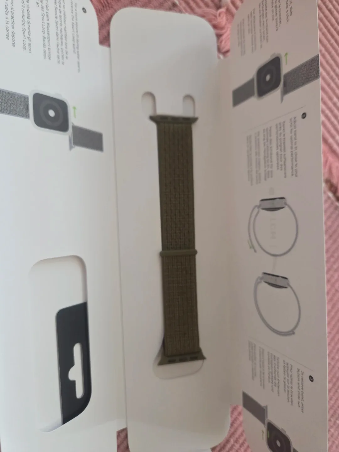 #Cleanout Apple Watch 40mm Olive Flak Sport Loop