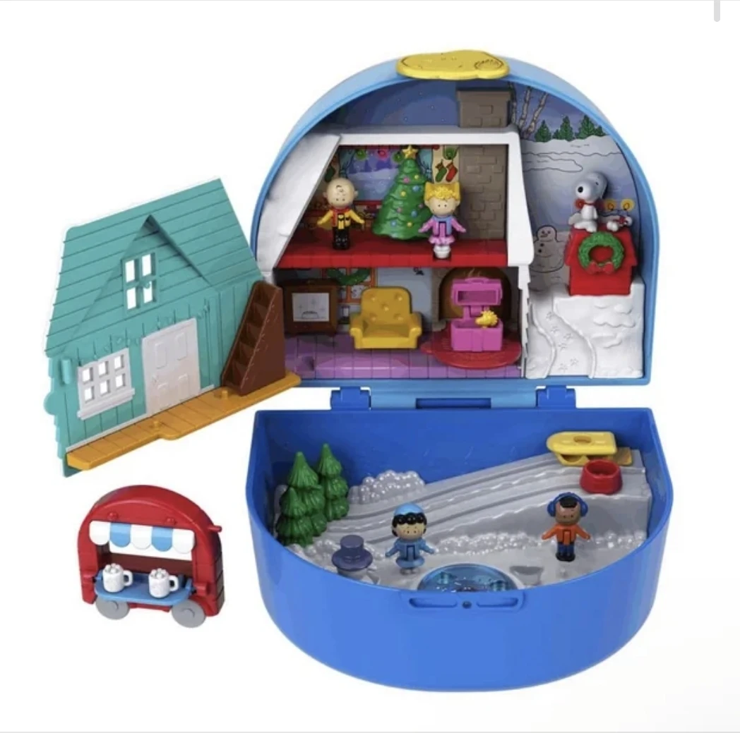 Retro Polly Pocket Collectors Peanut Snoopy Set - photo 3