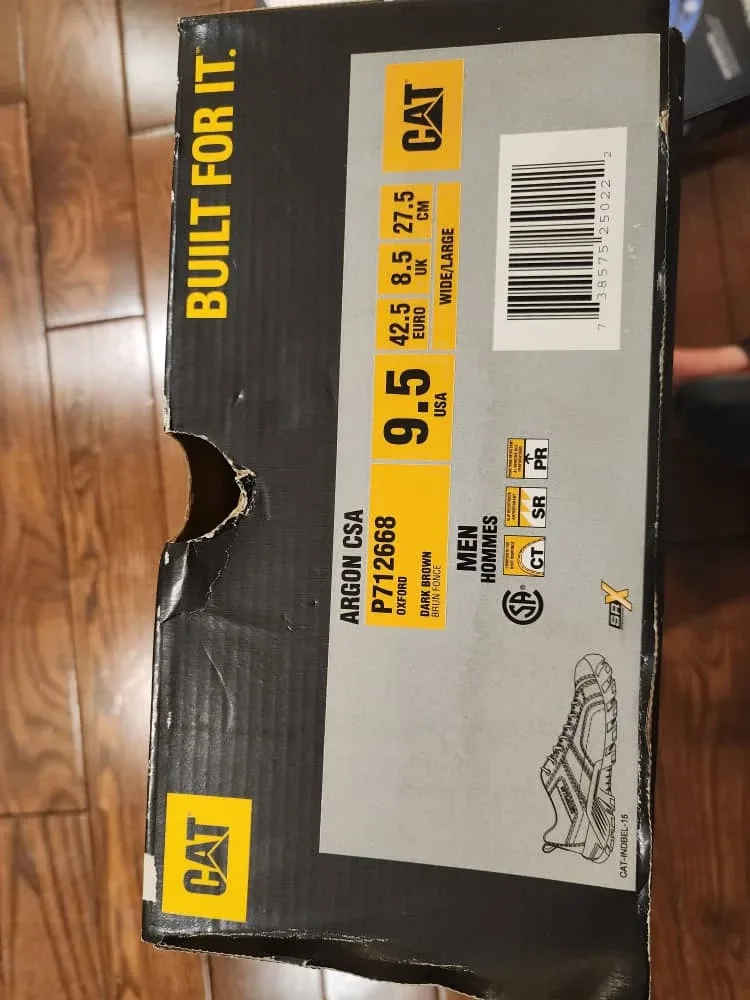 Cat Argon Safety Shoes for Men image indicator(4)