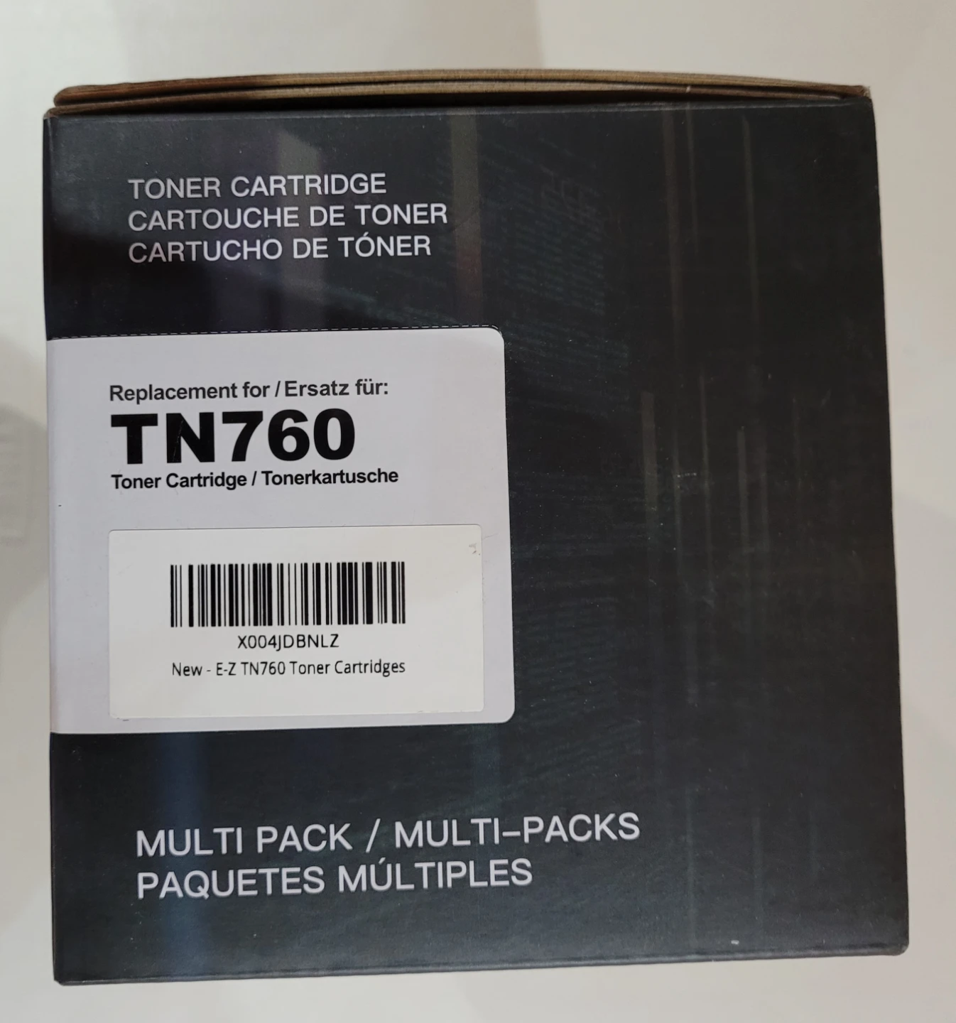 Ezink TN760 Toner Cartridge 2-Pack - Black - photo 2