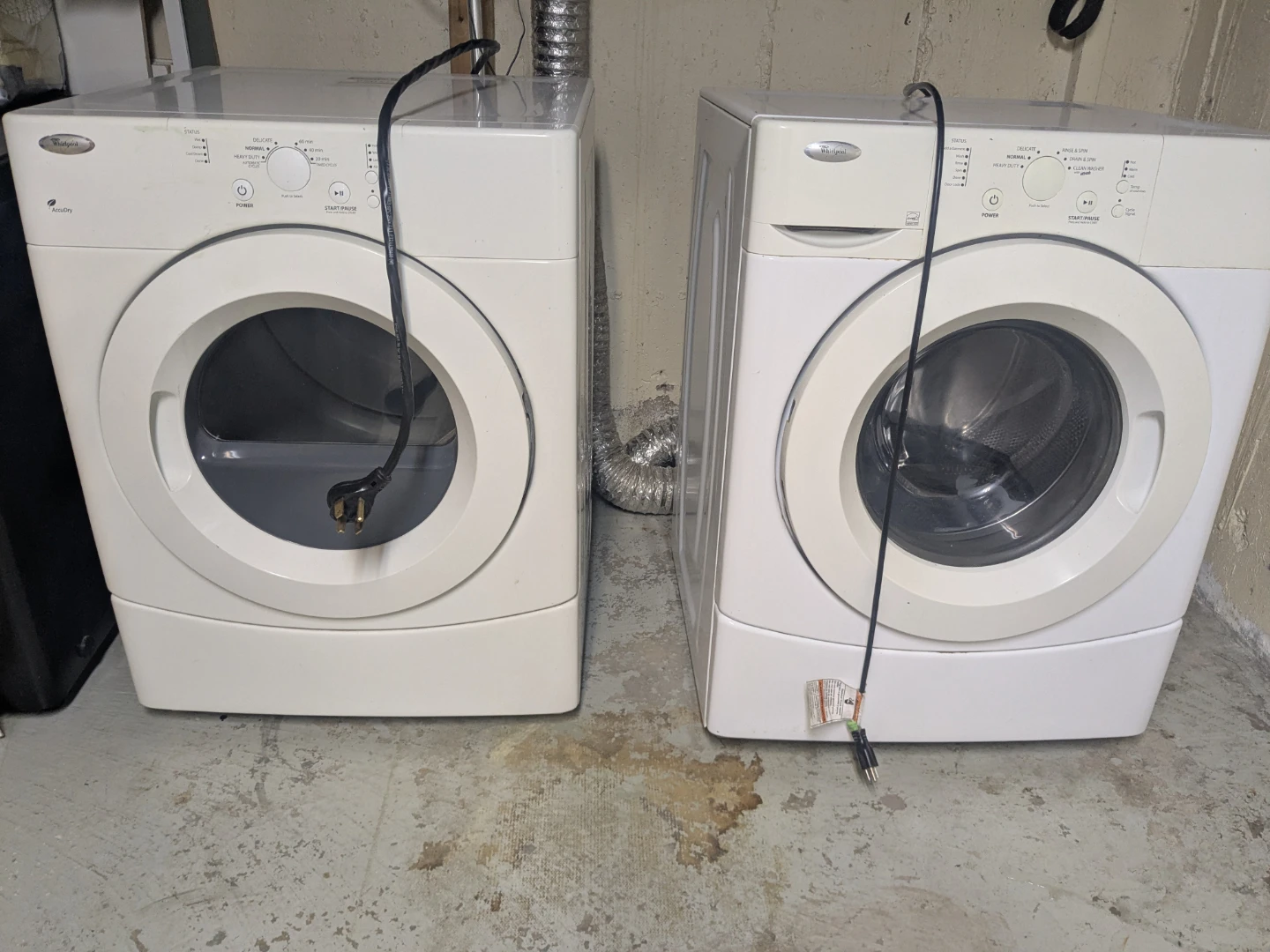 Whirlpool Front Load Washer and Dryer