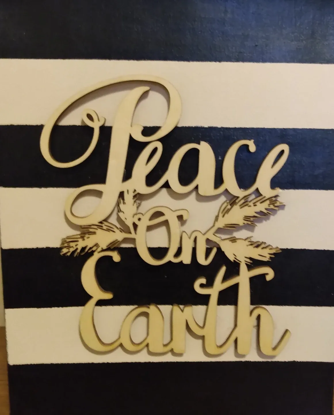 Peace On Earth on Wall Art Canvas 8x10 frame