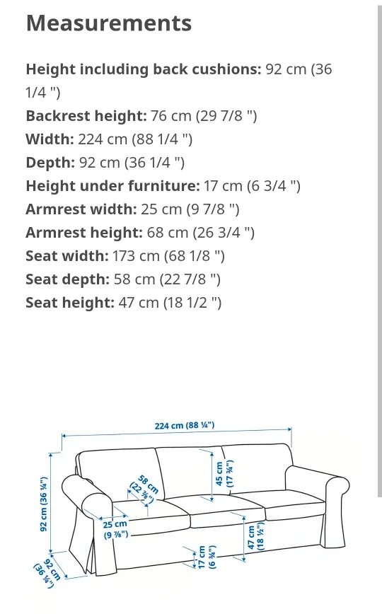 Clean and comfortable 3 seater sofa. image indicator(7)