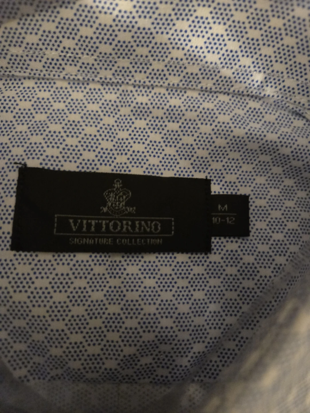 Vittorino Signature Collection Shirt w/ Tie - M - photo 3