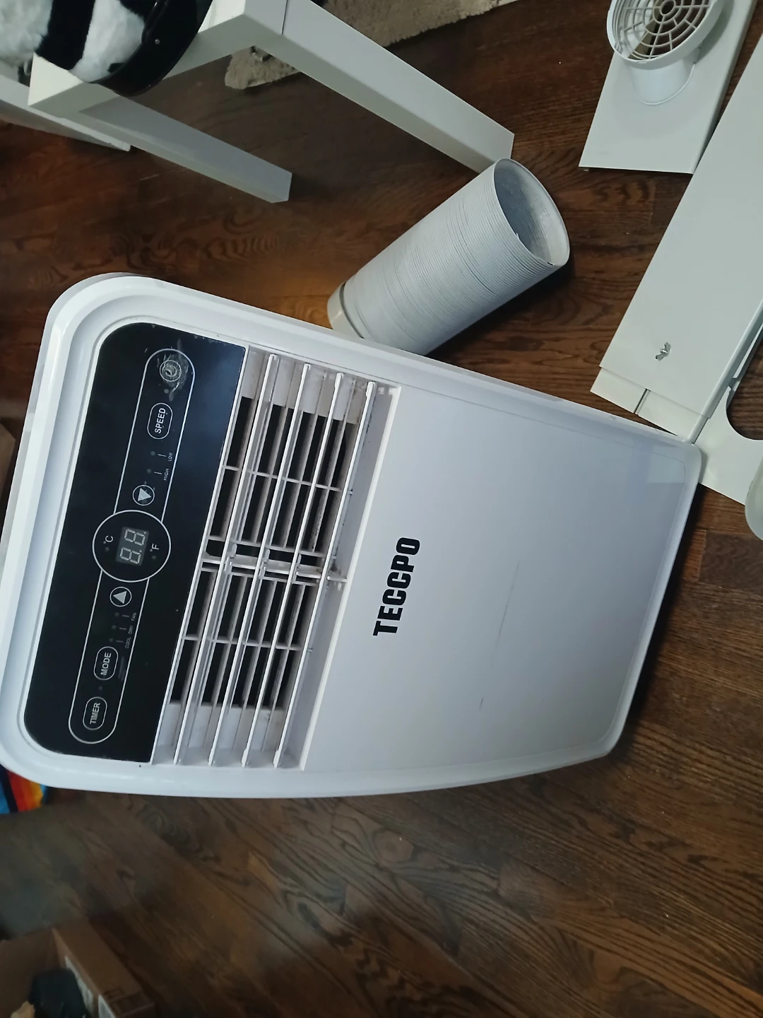 TECCPO Portable Fan + Air Conditioner with Window kit