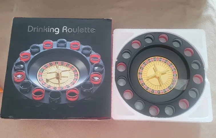 Drinking Roulette Game - New in Box!# cleanout image indicator(2)