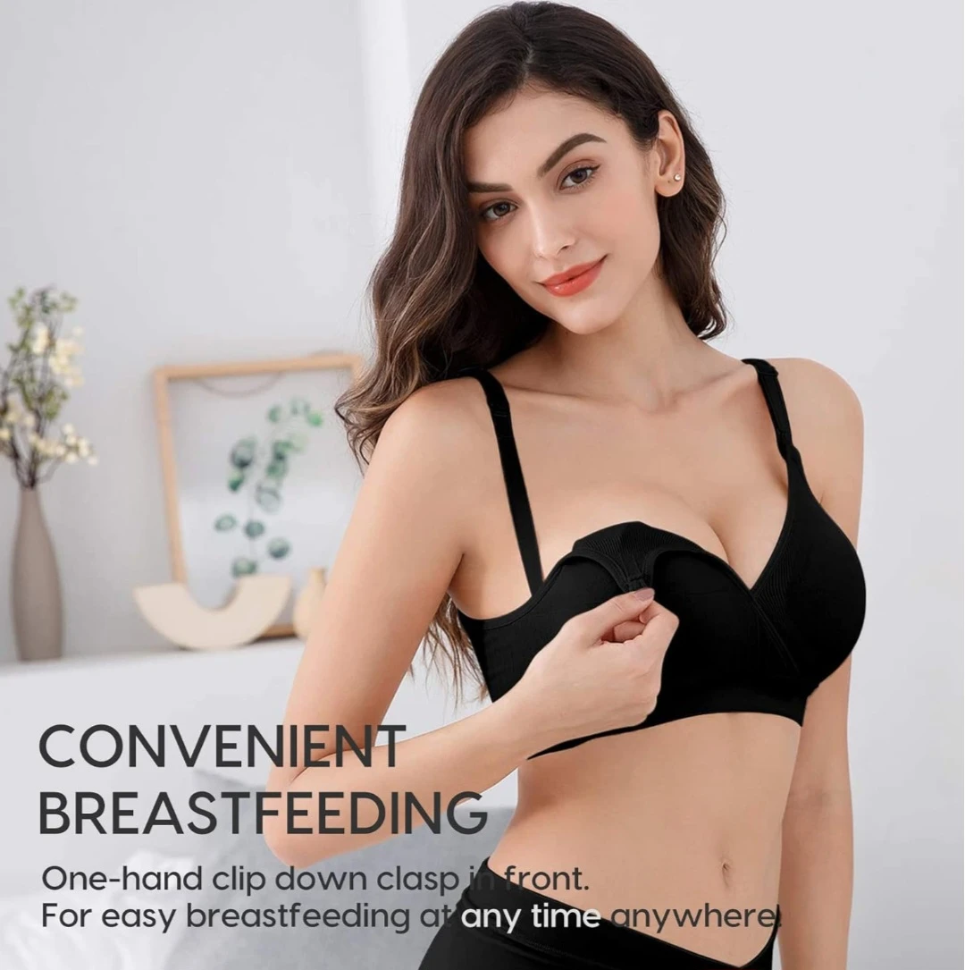 Vinfact Nursing Bras for Breastfeeding Maternity Bra Wi... - photo 4