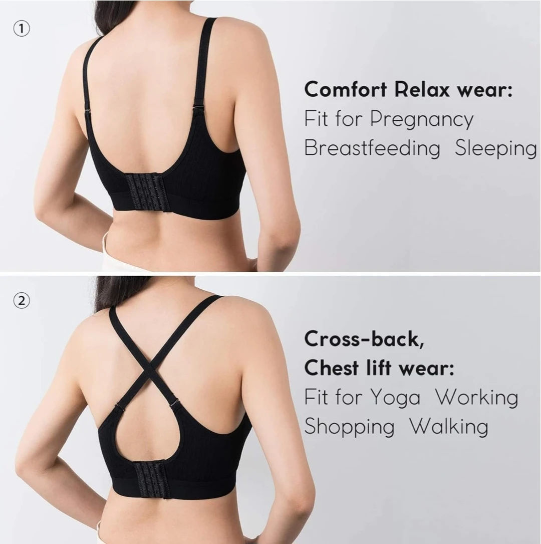 Vinfact Nursing Bras for Breastfeeding Maternity Bra Wi... - photo 5