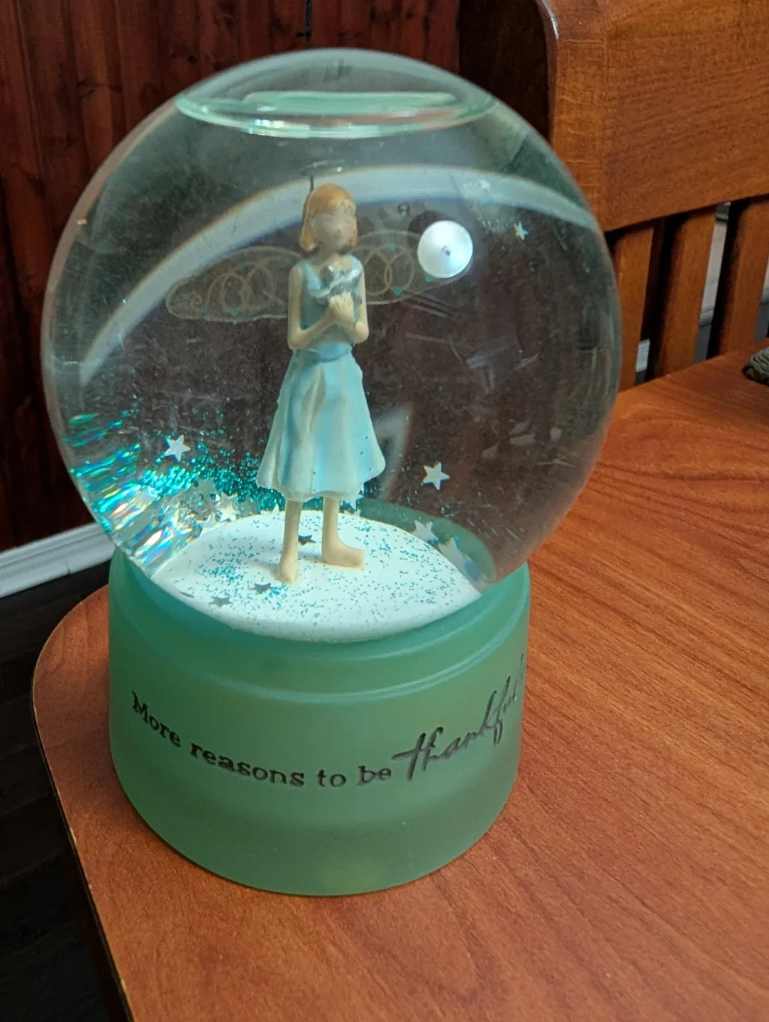 Angel Snow Globe - More Reasons to be Thankful