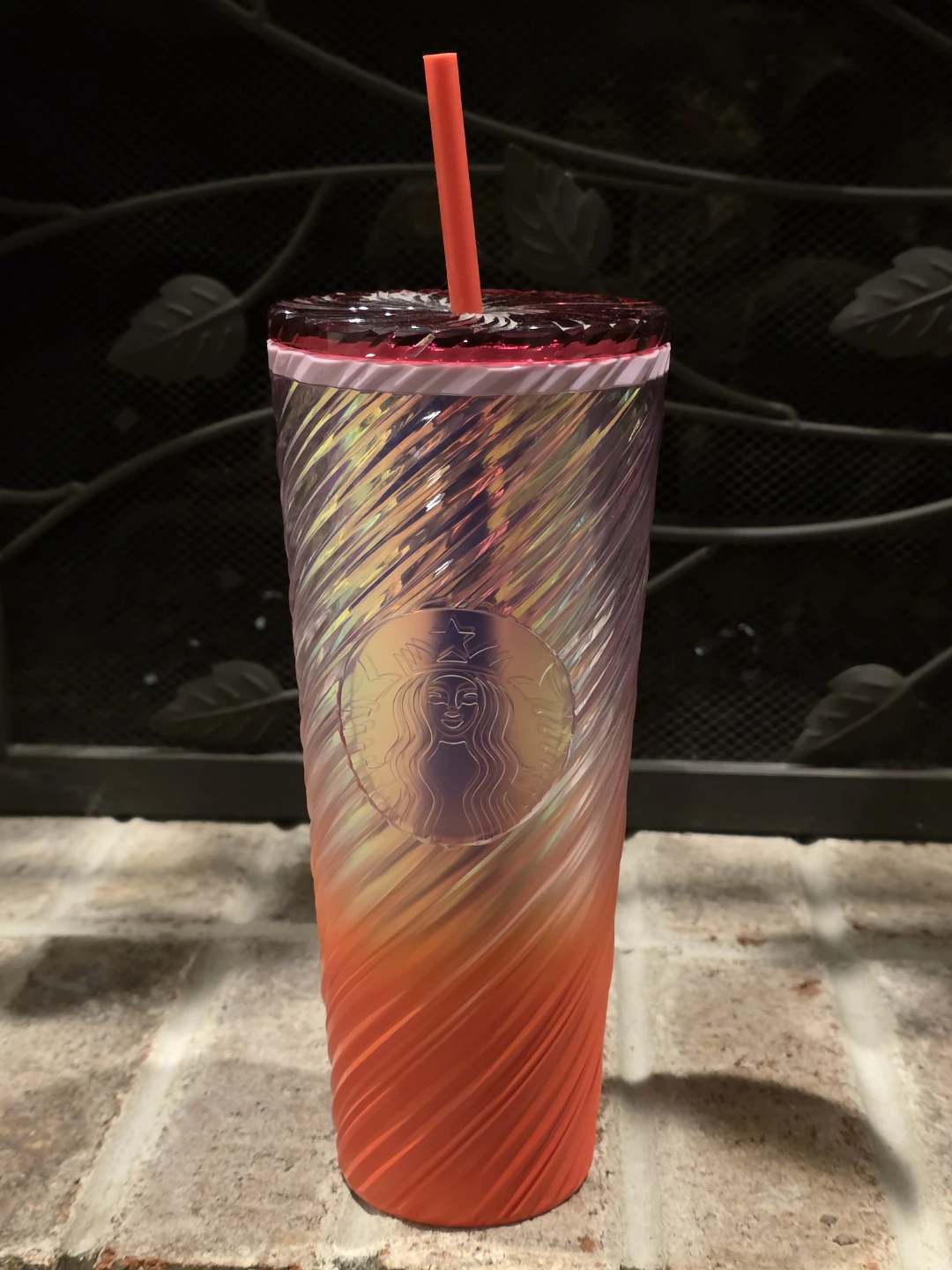 Starbucks Iridescent Swirl Cold Cup - Brand New!