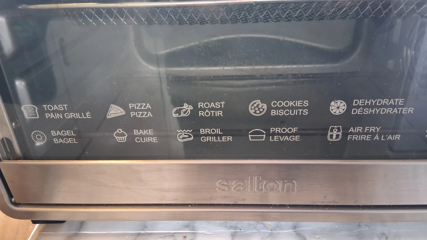 Salton Toaster Oven Air Fryer Combo