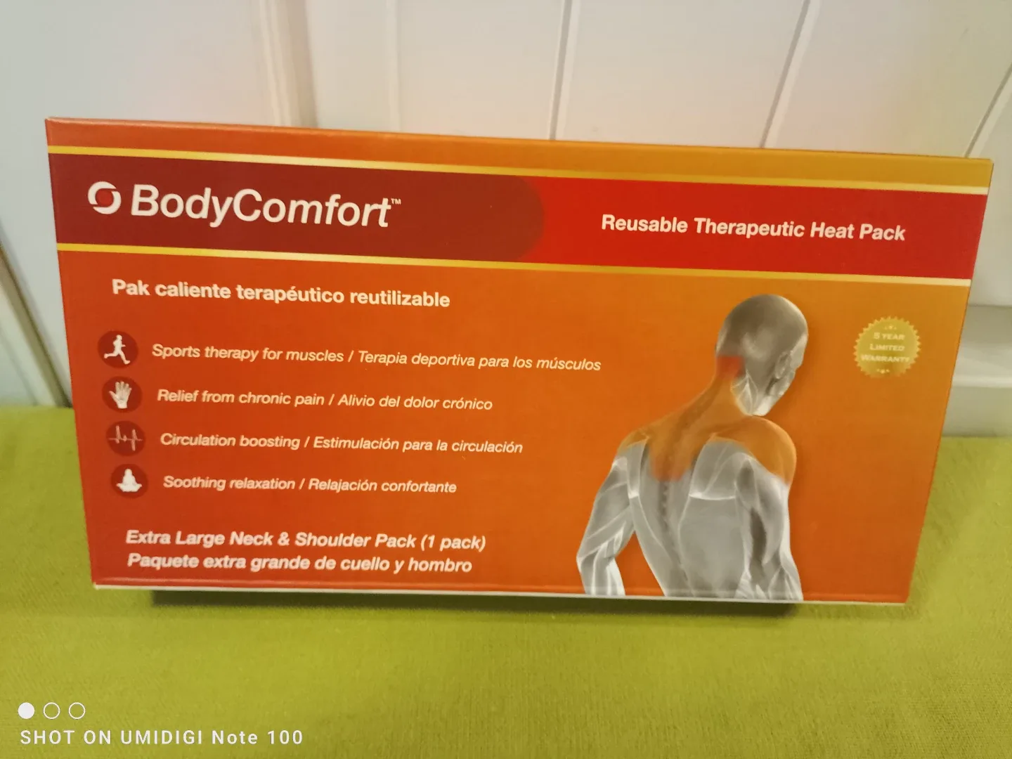 🆕 BodyComfort (Reusable) Therapeutic Heat Pack - #Cleanout image indicator(2)