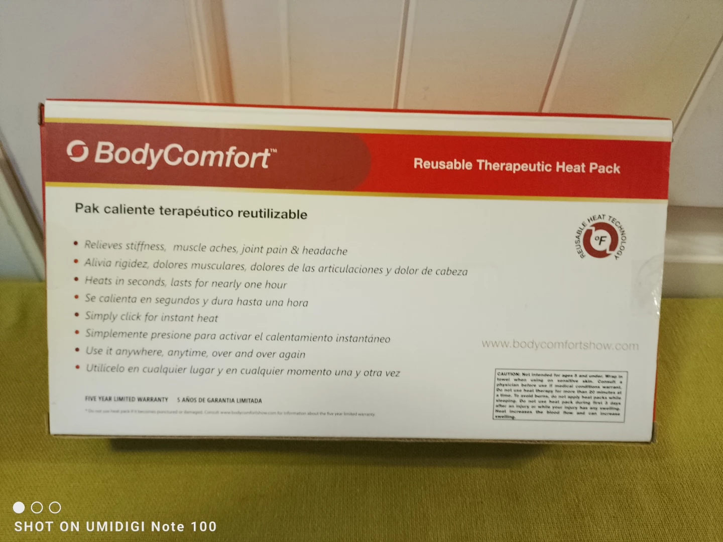 🔥 🆕 BodyComfort Therapeutic Heat Pack 🆕 - photo 3