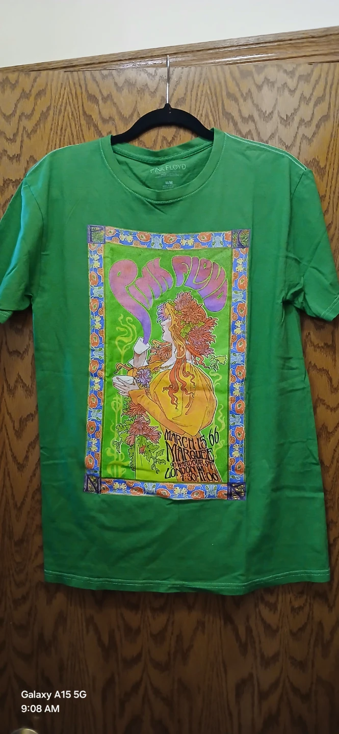 Pink Floyd Green Graphic Tee - M/M