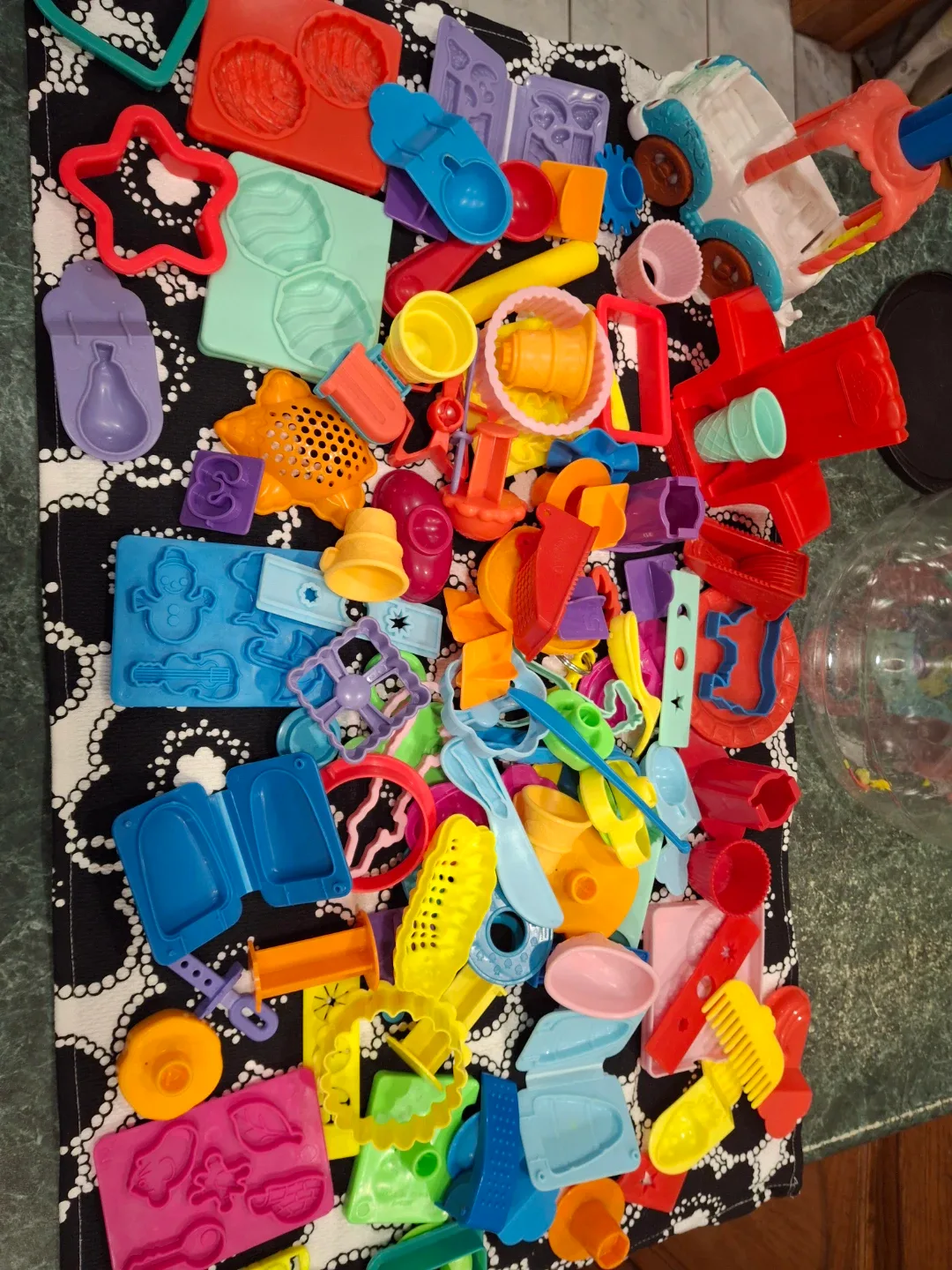 Jar of Play-Doh Tools