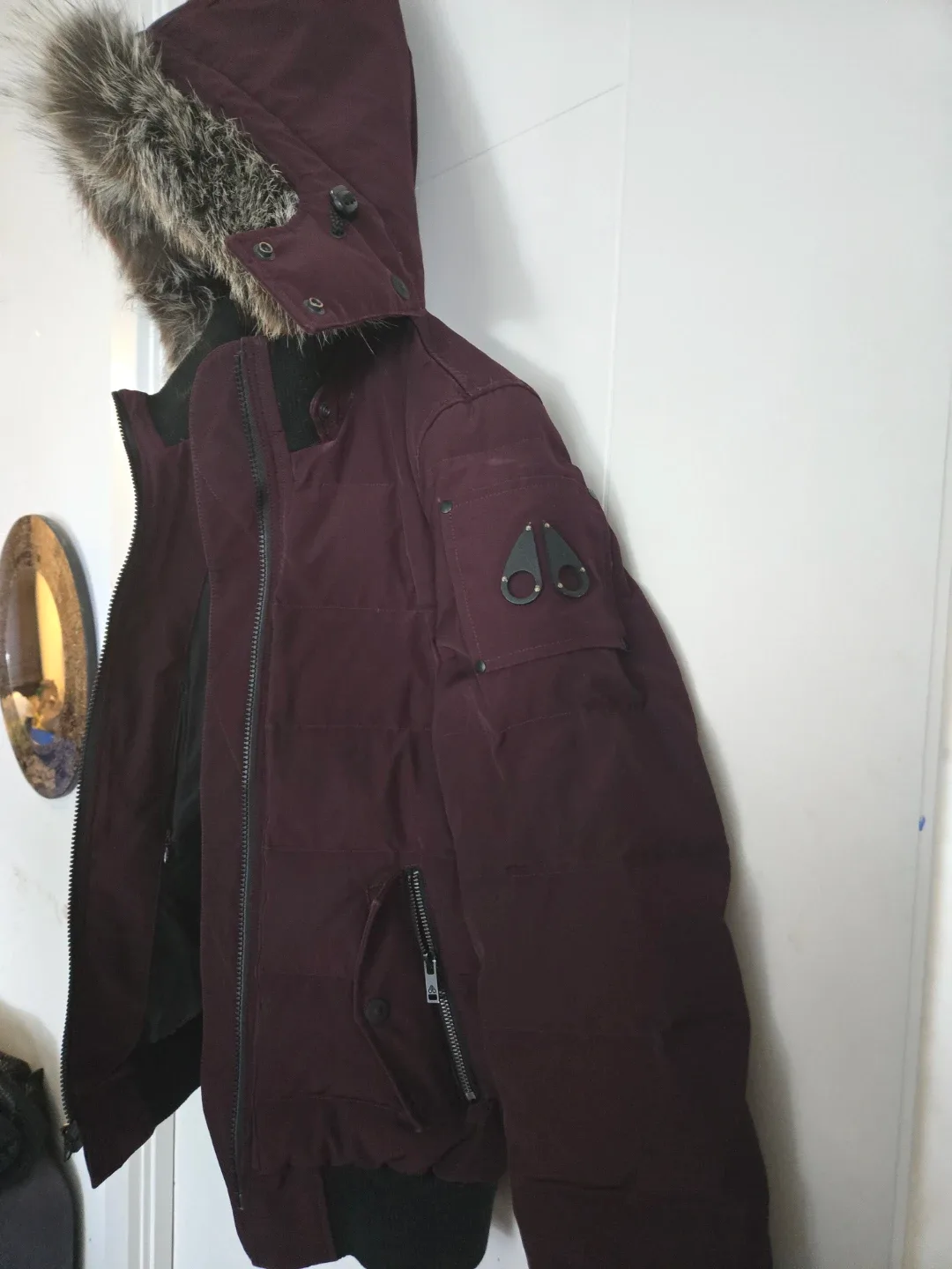 Moose Knuckles Down Bomber Jacket - Size S freshly dry cleaned image indicator(7)