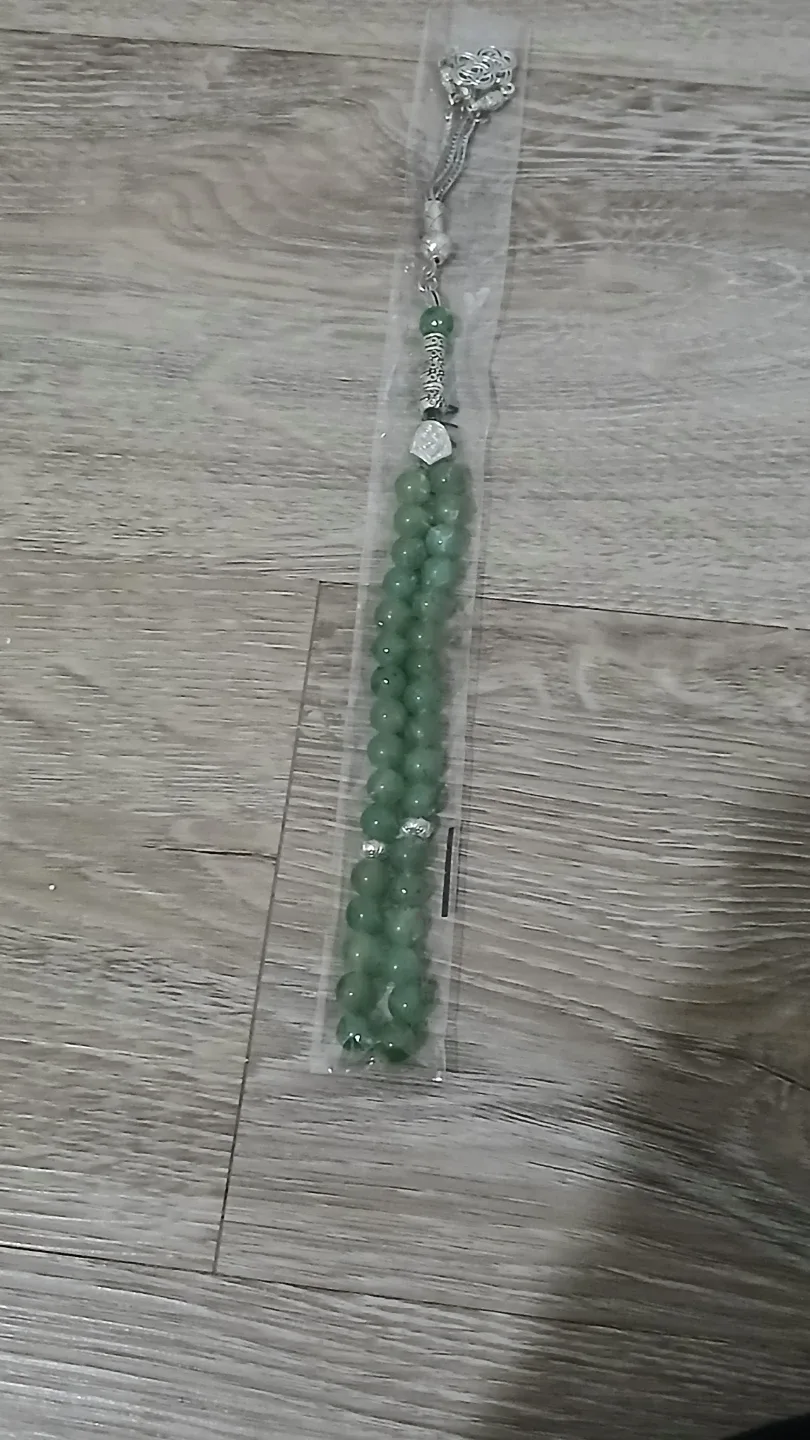 Green Tasbih Prayer Beads