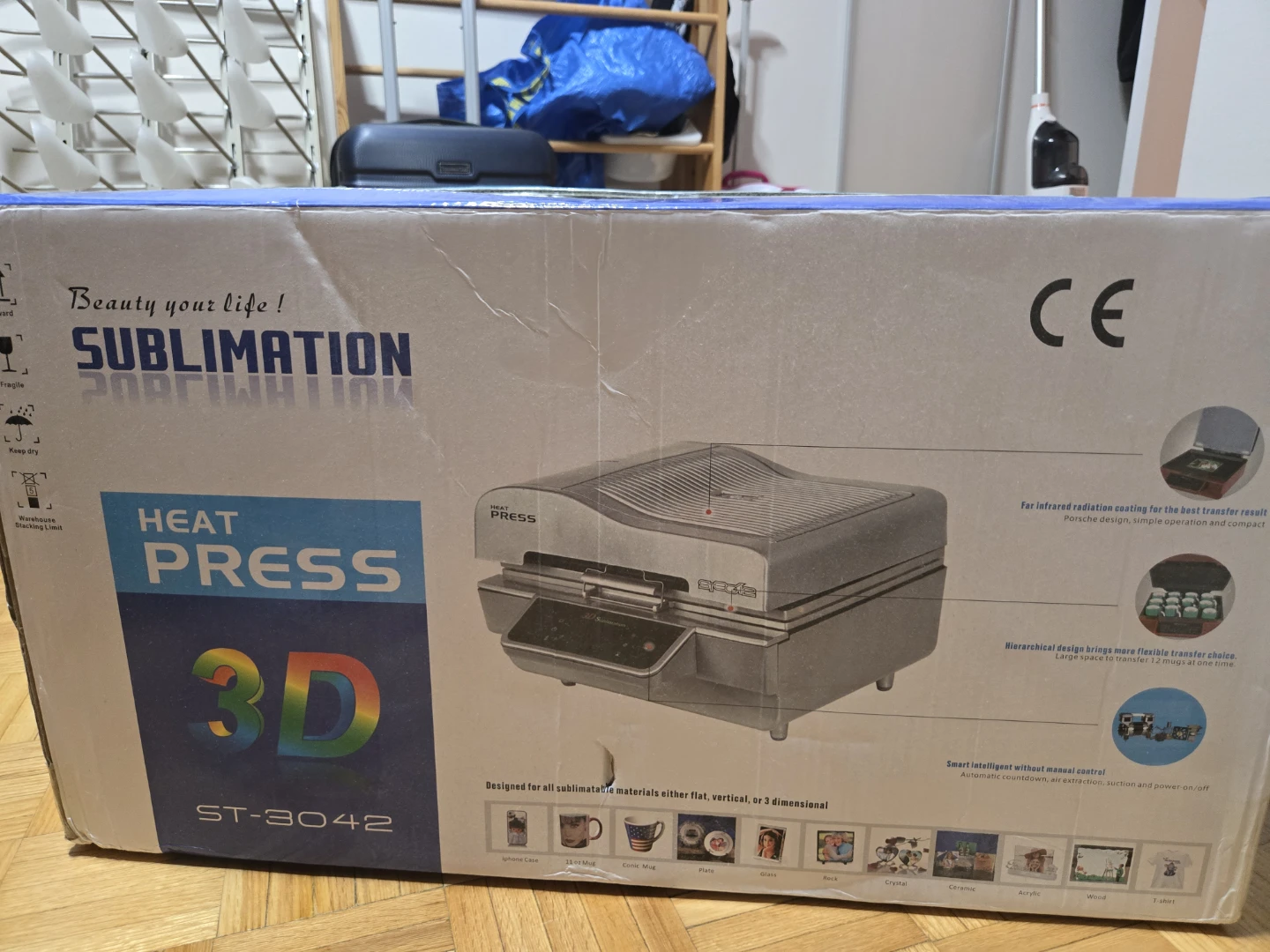 Sublimation 3D Heat Press ST-3042