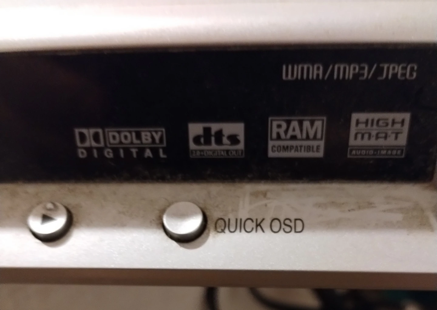 Panasonic DVD-S42 DVD/CD Player WORKING CONDITION! - photo 3