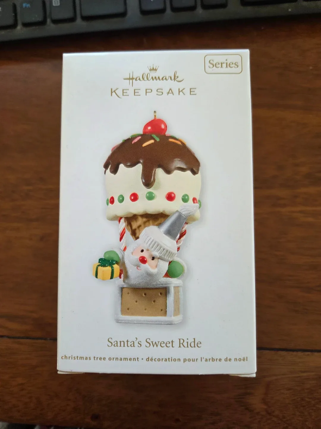 Hallmark Keepsake Santa's Sweet Ride Ornament 2011